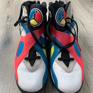 Air Jordan 8 Multicolor Size 10 Mens Nike SP White Black 2019 BQ766-100